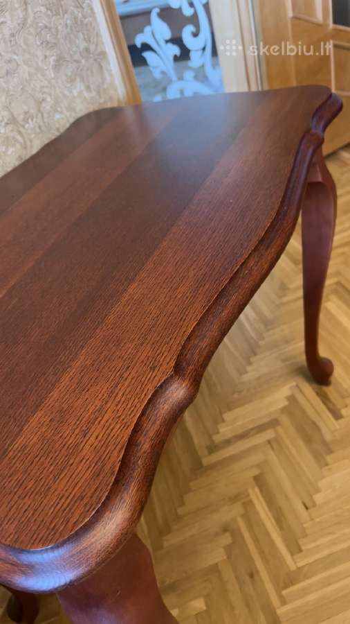 Elegantiškas ąžuolo masyvo staliukas - nuotraukos Nr. 6