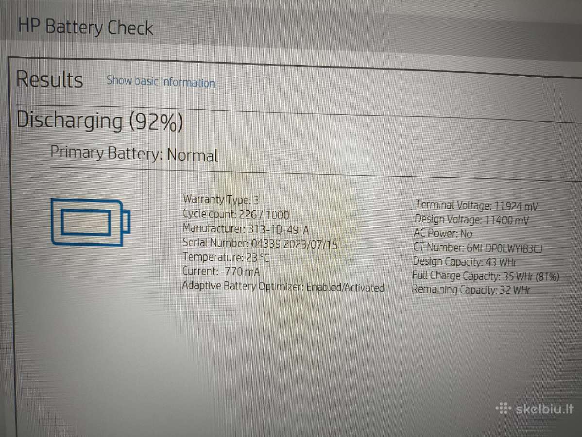 Probook 15.6 Fhd Ips i7-1355u 16gb 512gb 19% - nuotraukos Nr. 6