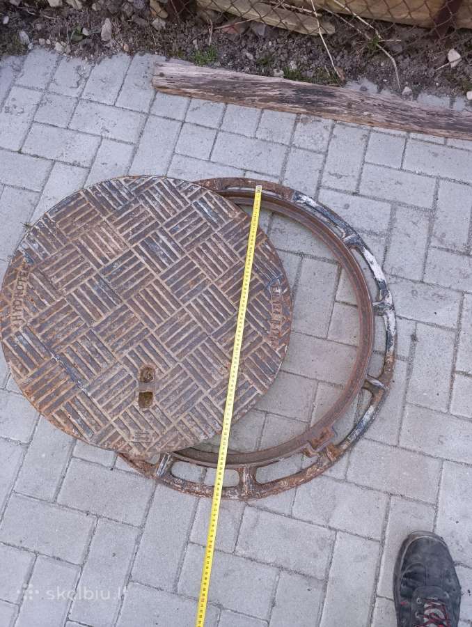 Šulinio dangtis ketaus