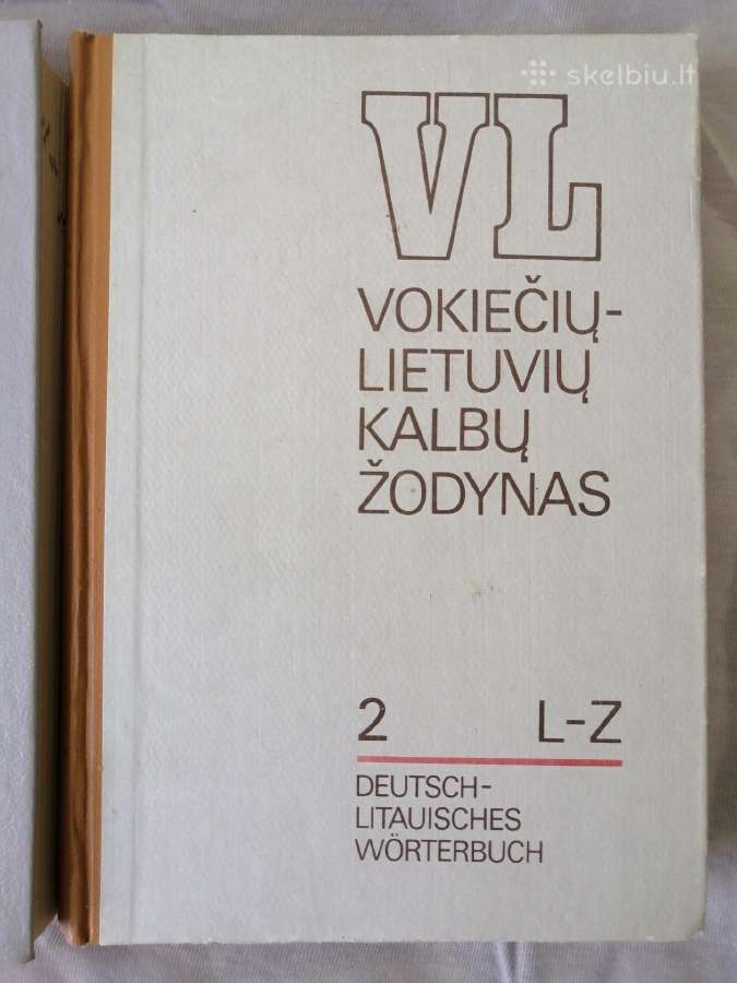 Vokiečių - lietuvių kalbų žodynai