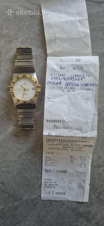 Omega Consellation vintazinis laikrodis - nuotraukos Nr. 8