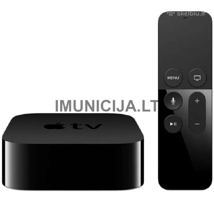 Apple TV 4k (2nd generation) 64gb (A2169) +3mėn.
