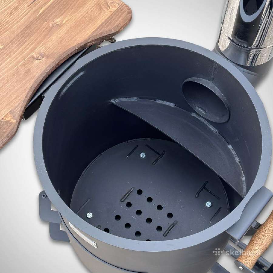 Lauko virtuvė šašlykinė kazano krosnelė rūkykla - nuotraukos Nr. 21