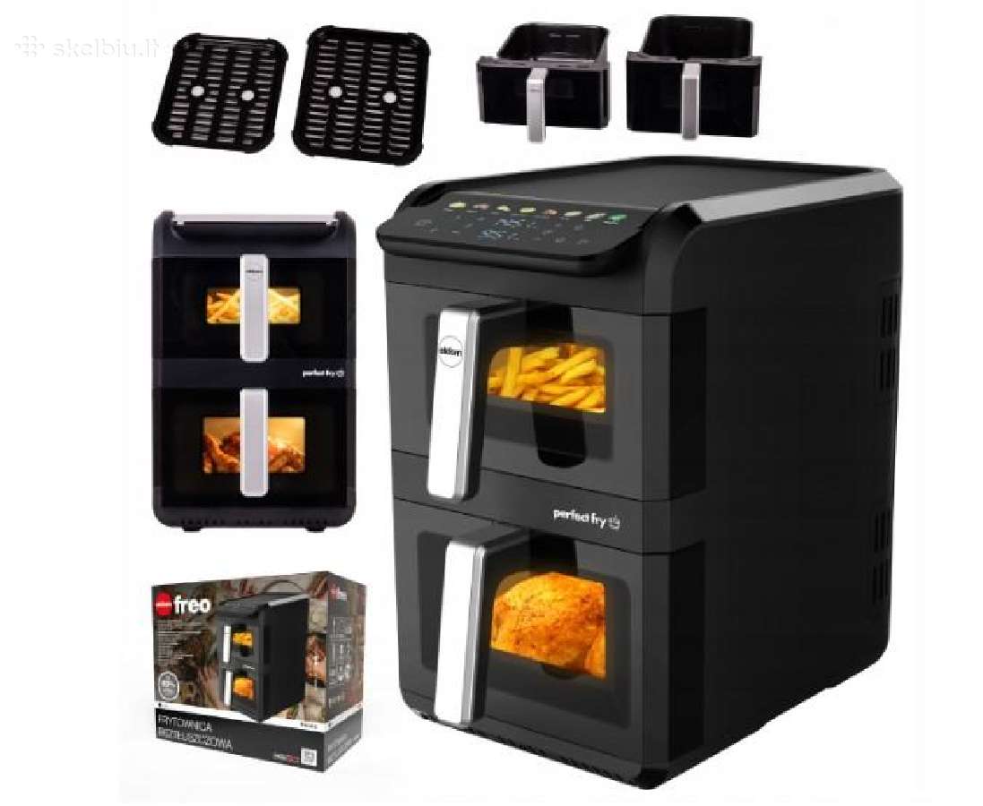 Karšto oro gruzdintuvė 10l 2700w