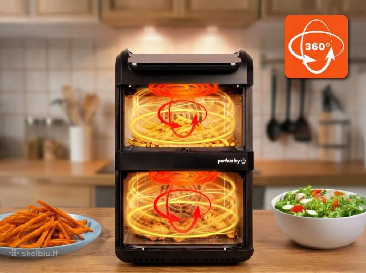 Karšto oro gruzdintuvė 10l 2700w - nuotraukos Nr. 10