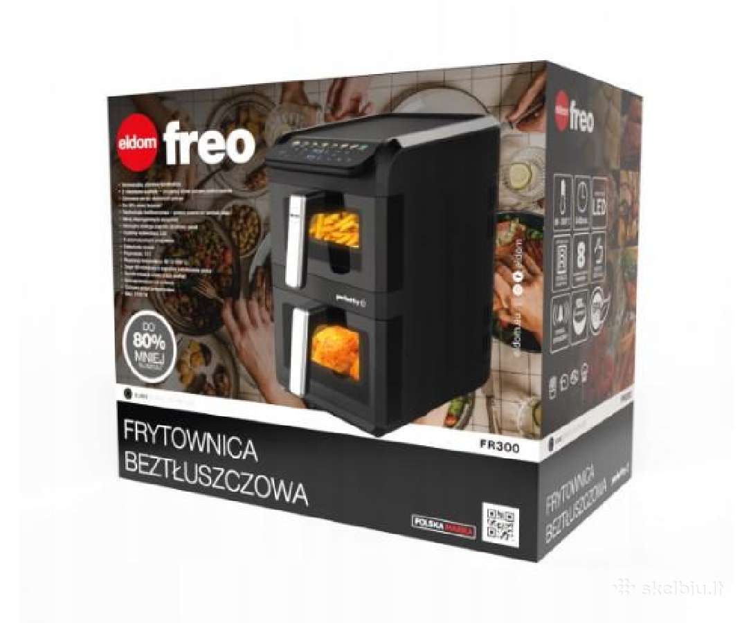 Karšto oro gruzdintuvė 10l 2700w - nuotraukos Nr. 16