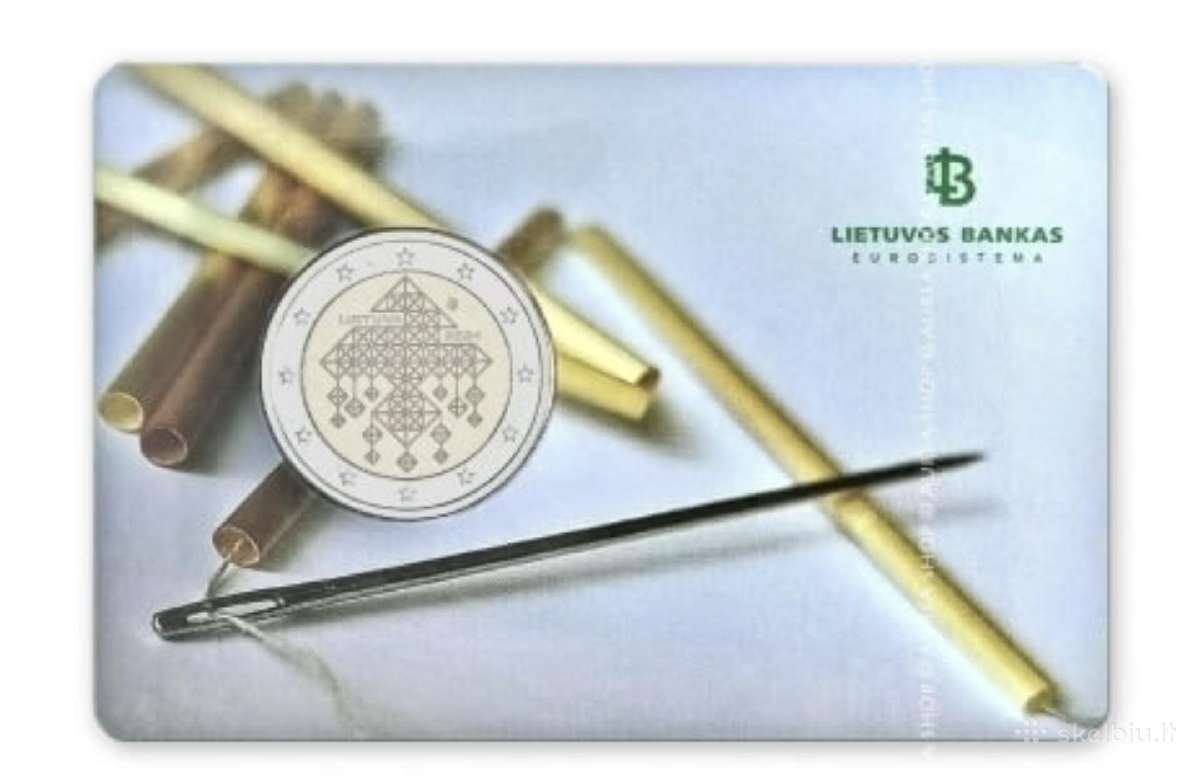 Lietuva 2024 2eu Šiaudiniai sodai korteleje Bu - nuotraukos Nr. 2