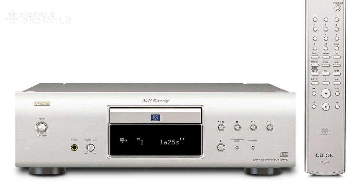 Denon Dcd-1500ae Sacd Super Audio CD grotuvas