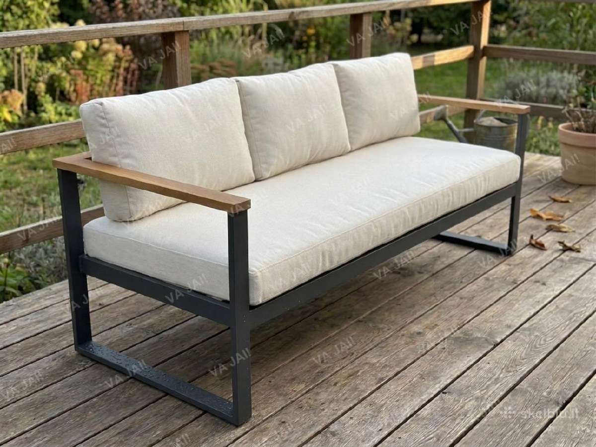 Švediška terasinė sofa