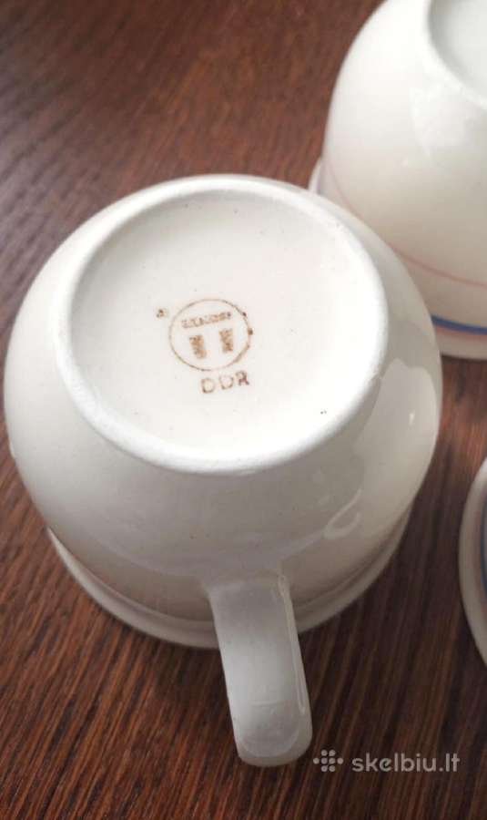 Puodeliai, 150ml, 4vnt., Steingutwerk Torgau - nuotraukos Nr. 5