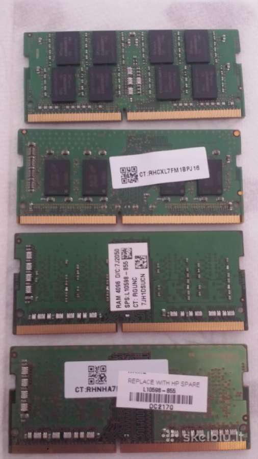 Ddr4 po 1vnt 4-8gb - nuotraukos Nr. 3