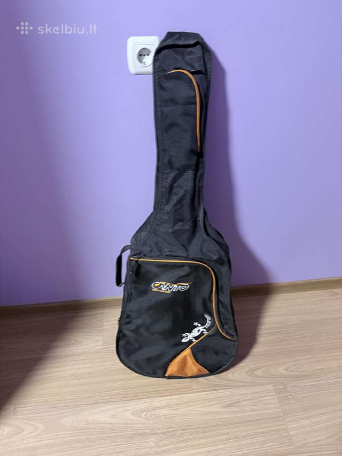 Gitara, geros bükles, su naujomis stygomis, naudot - nuotraukos Nr. 4