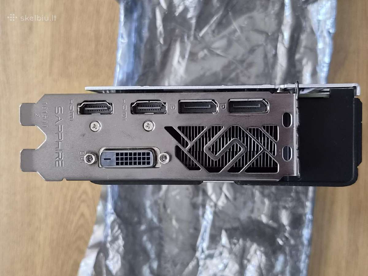 Sapphire Nitro+ Radeon Rx580 8g - nuotraukos Nr. 2