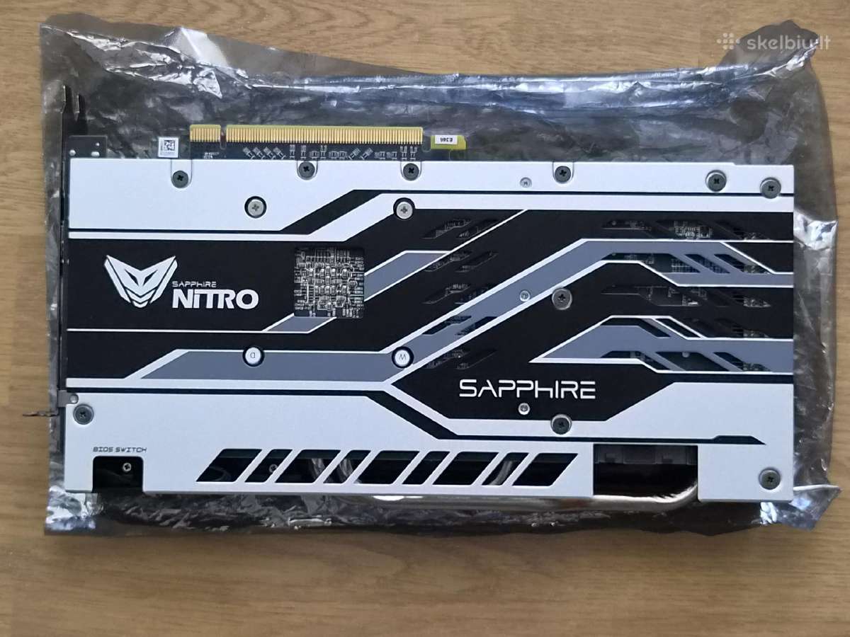 Sapphire Nitro+ Radeon Rx580 8g - nuotraukos Nr. 3