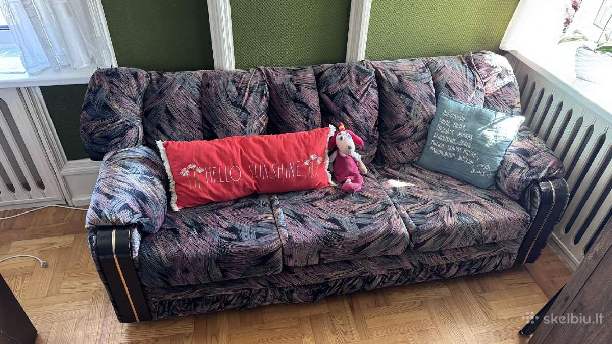 Minkšta dalis, 3/2 sofa išleidžiama - nuotraukos Nr. 5