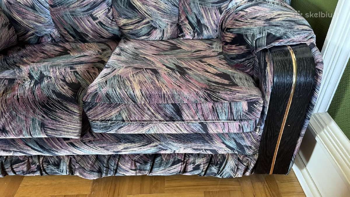 Minkšta dalis, 3/2 sofa išleidžiama - nuotraukos Nr. 4