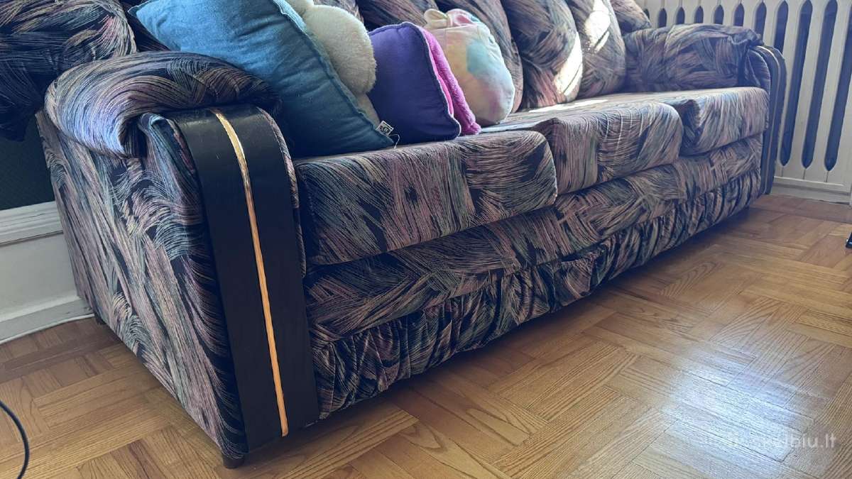 Minkšta dalis, 3/2 sofa išleidžiama - nuotraukos Nr. 6