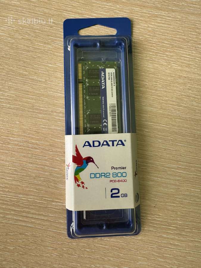 Adata 2gb Ddr2 RAM atmintis laptopui - nuotraukos Nr. 4