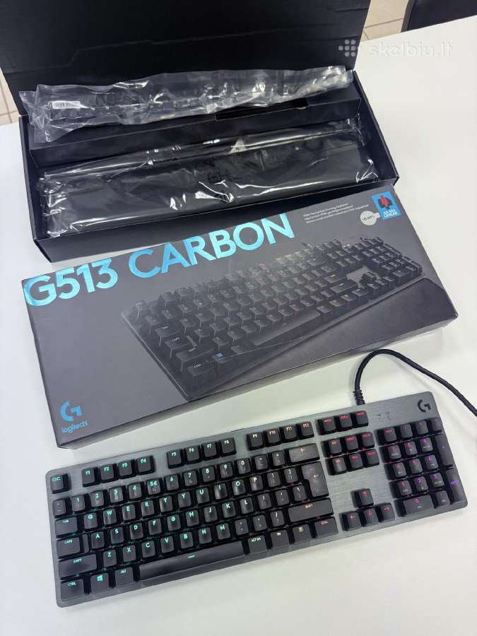 Logitech G513 Carbon Gaming klaviatūra