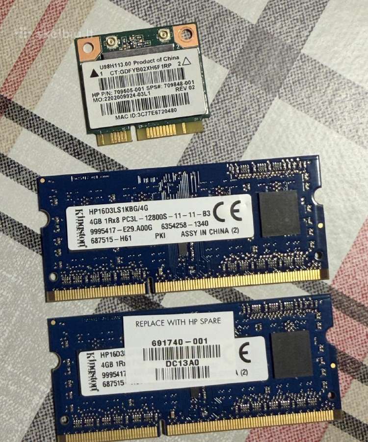Kingston 4gb Ddr3l-1600 MHz RAM