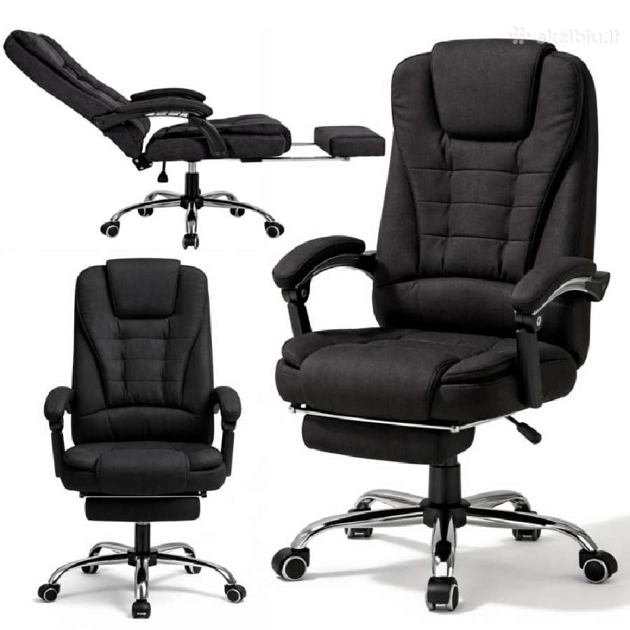 Ergonomiškos sukamos kėdės darbui ir žaidimams