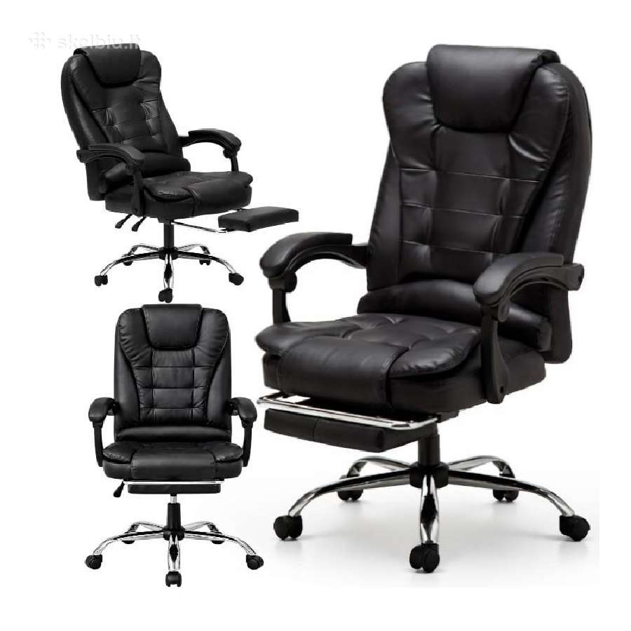 Ergonomiškos sukamos kėdės darbui ir žaidimams - nuotraukos Nr. 2