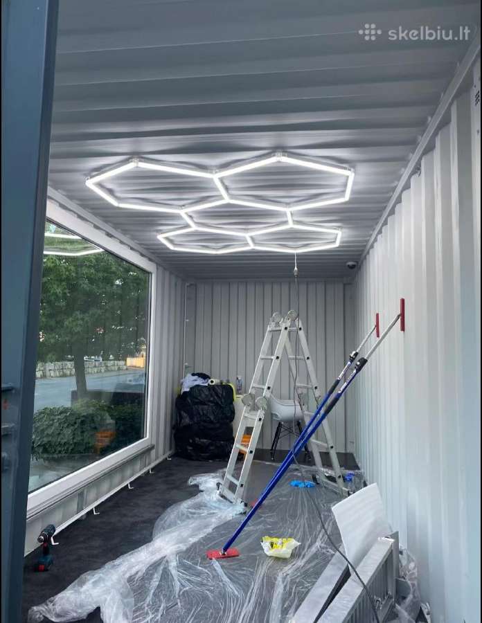 Hexagon LED Korio tipo šešiakampis apšvietimas 5he - nuotraukos Nr. 7