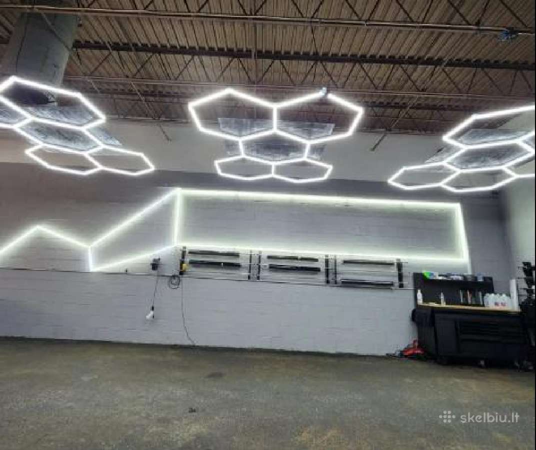 Hexagon LED Korio tipo šešiakampis apšvietimas 5he - nuotraukos Nr. 9
