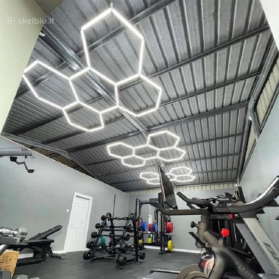 Hexagon LED Korio tipo šešiakampis apšvietimas 5he - nuotraukos Nr. 10