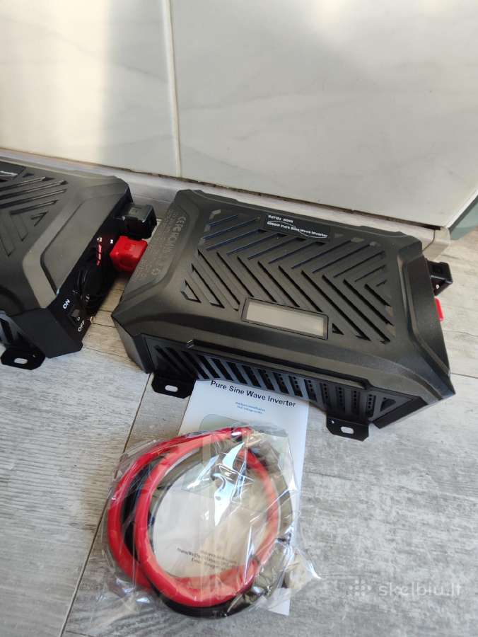 12-24v Inverteris 220v Pure sine wave 6000w - nuotraukos Nr. 22