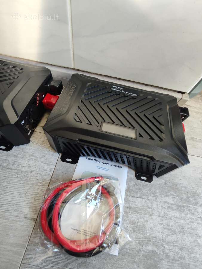 12-24v Inverteris 220v Pure sine wave 6000w - nuotraukos Nr. 23