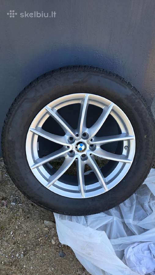 Bmv x3 x4 Ratlankiai su naujomis padangomis r18.