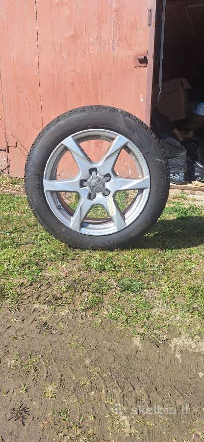 Ratlankiai su padangomis A4