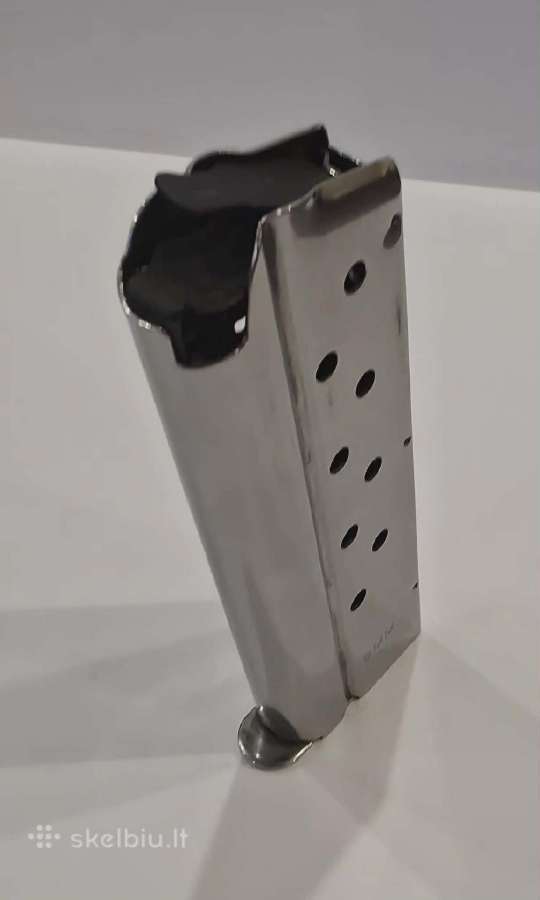 1911 dėtuvė 9mm Stainless Steel - nuotraukos Nr. 4