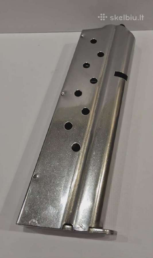 1911 dėtuvė 9mm Stainless Steel - nuotraukos Nr. 7