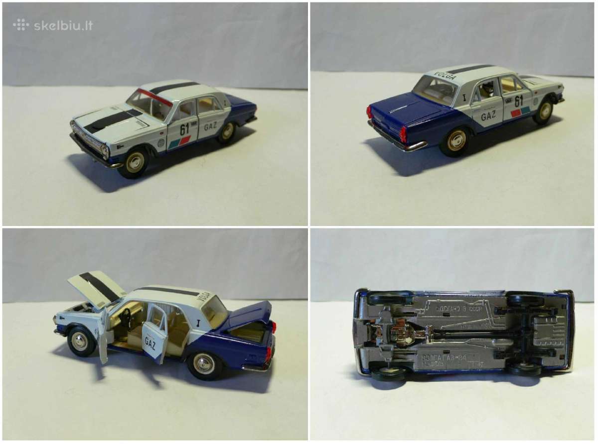Gaz Volga modeliukai