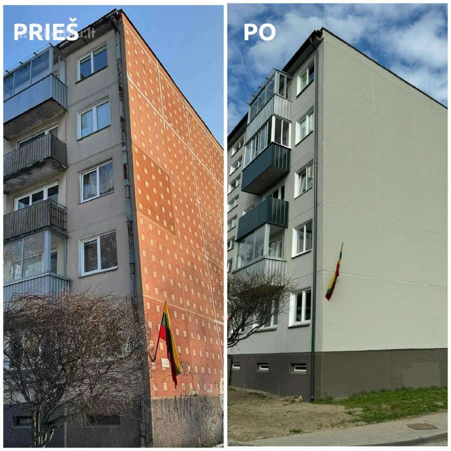 Aukštuminiai fasadų remonto (tinkavimo) darbai