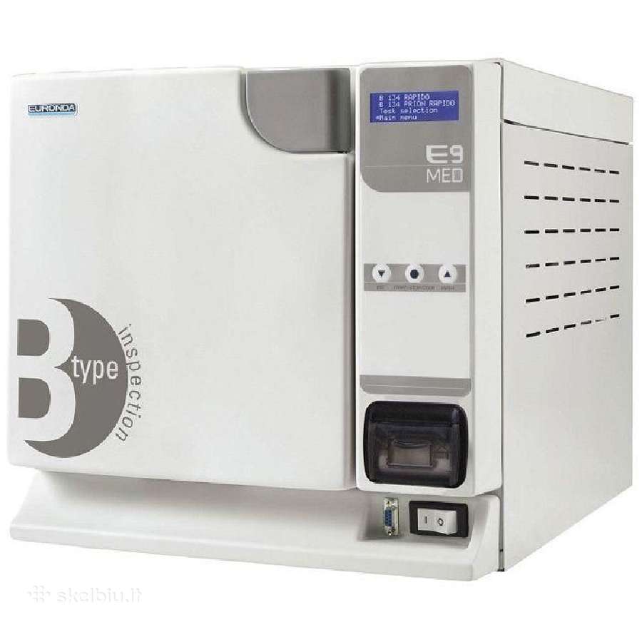 Nauji Autoklavai Euronda E9 Inspection (24l)