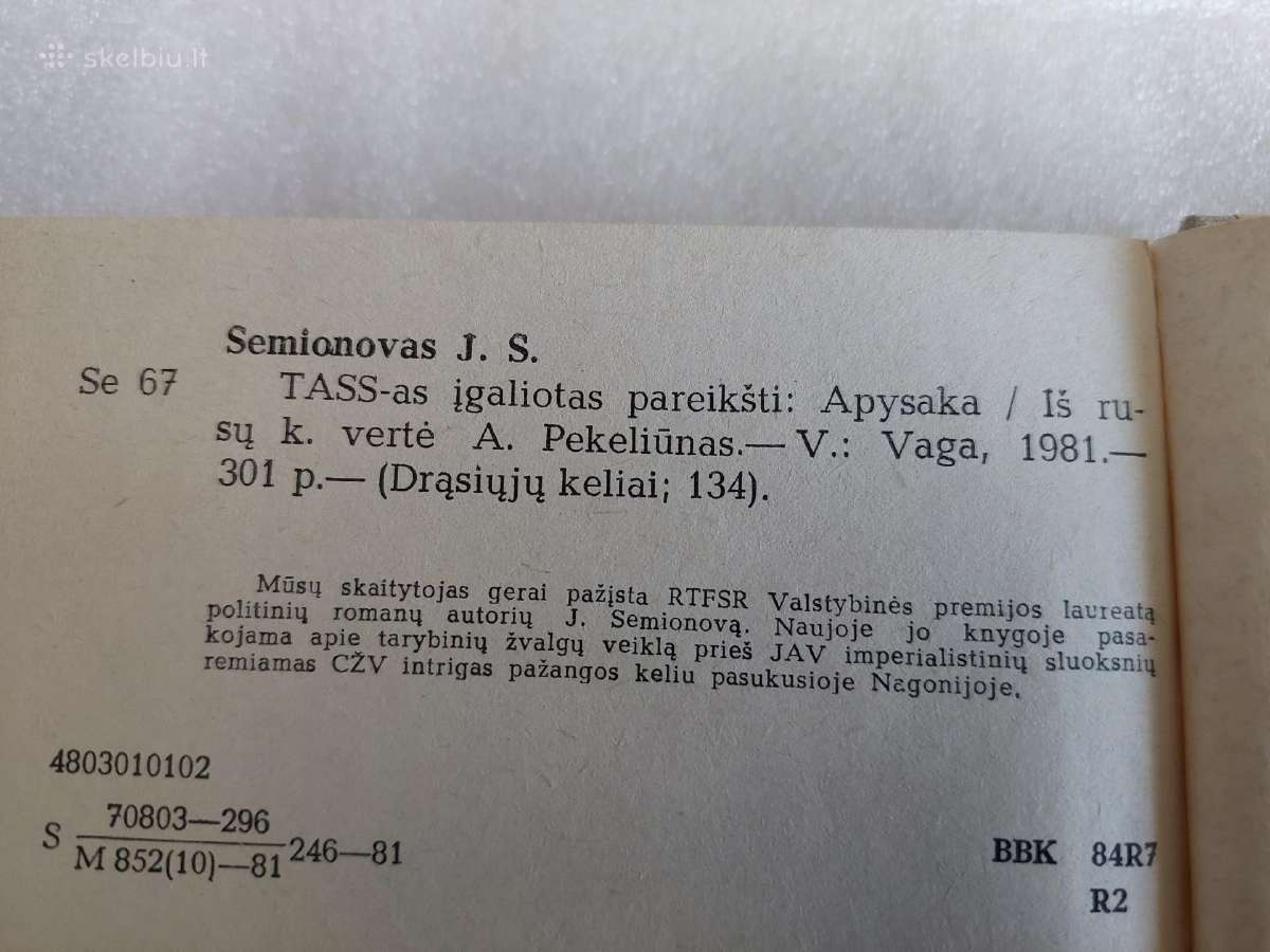 Tass-as įgaliotas pareikšti - nuotraukos Nr. 3
