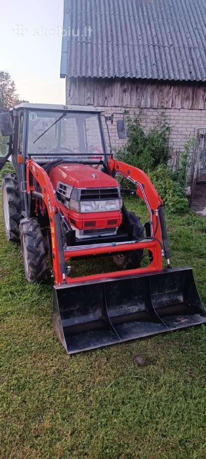 Kubota traktorius mini trasu barstytuvas ekologine