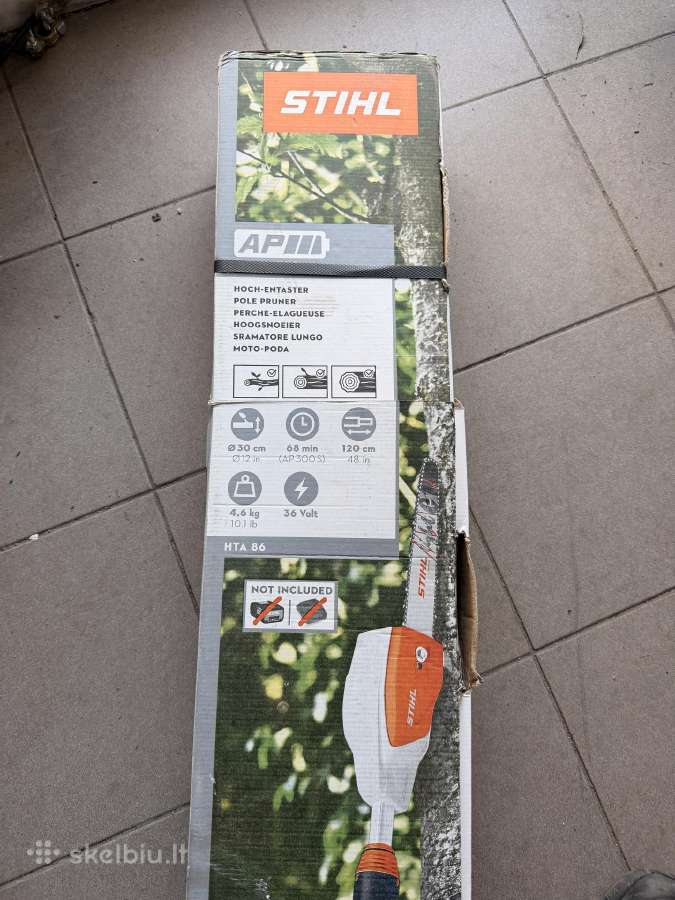 Nauja Stihl Aukstapjove Hta 86 - nuotraukos Nr. 3