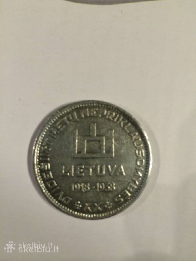 Siūlau gera kopija Lietuvos 10lt.1938m.kaina 1euru - nuotraukos Nr. 2