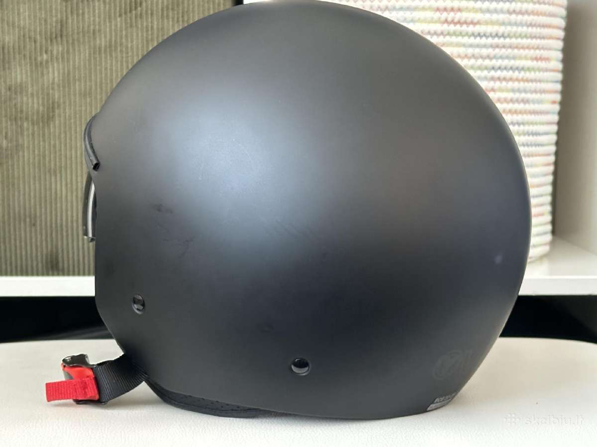 Motociklo šalmas Ovix su stiklu dydis XL – 76€ - nuotraukos Nr. 4