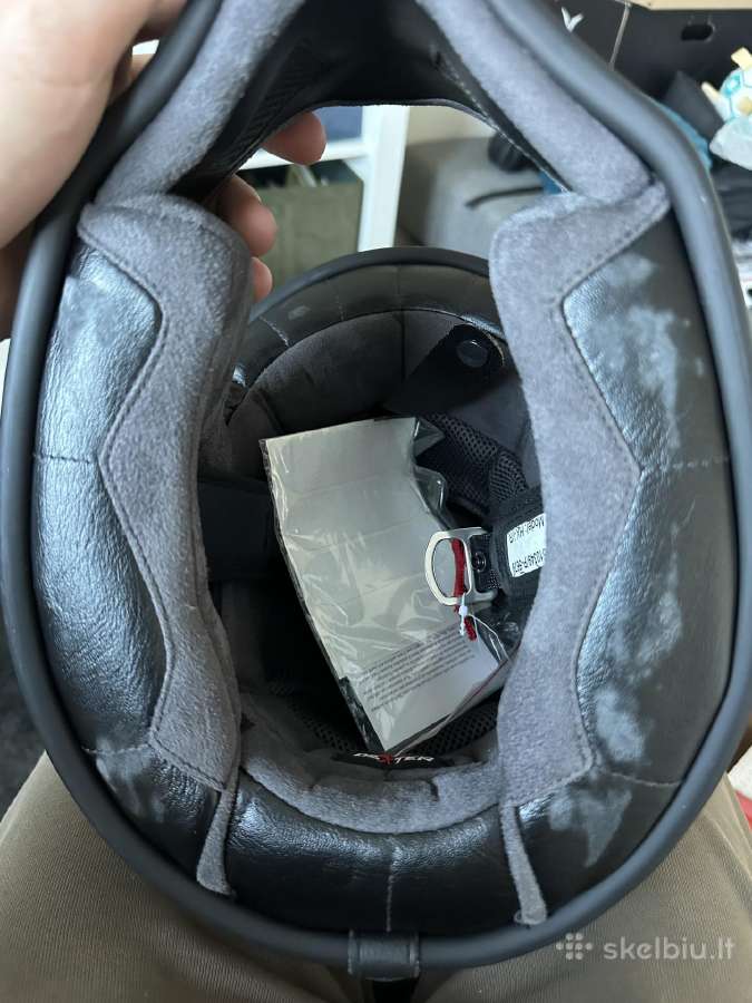 Motociklo šalmas Dexter retro stiliaus dydis M 50€ - nuotraukos Nr. 5