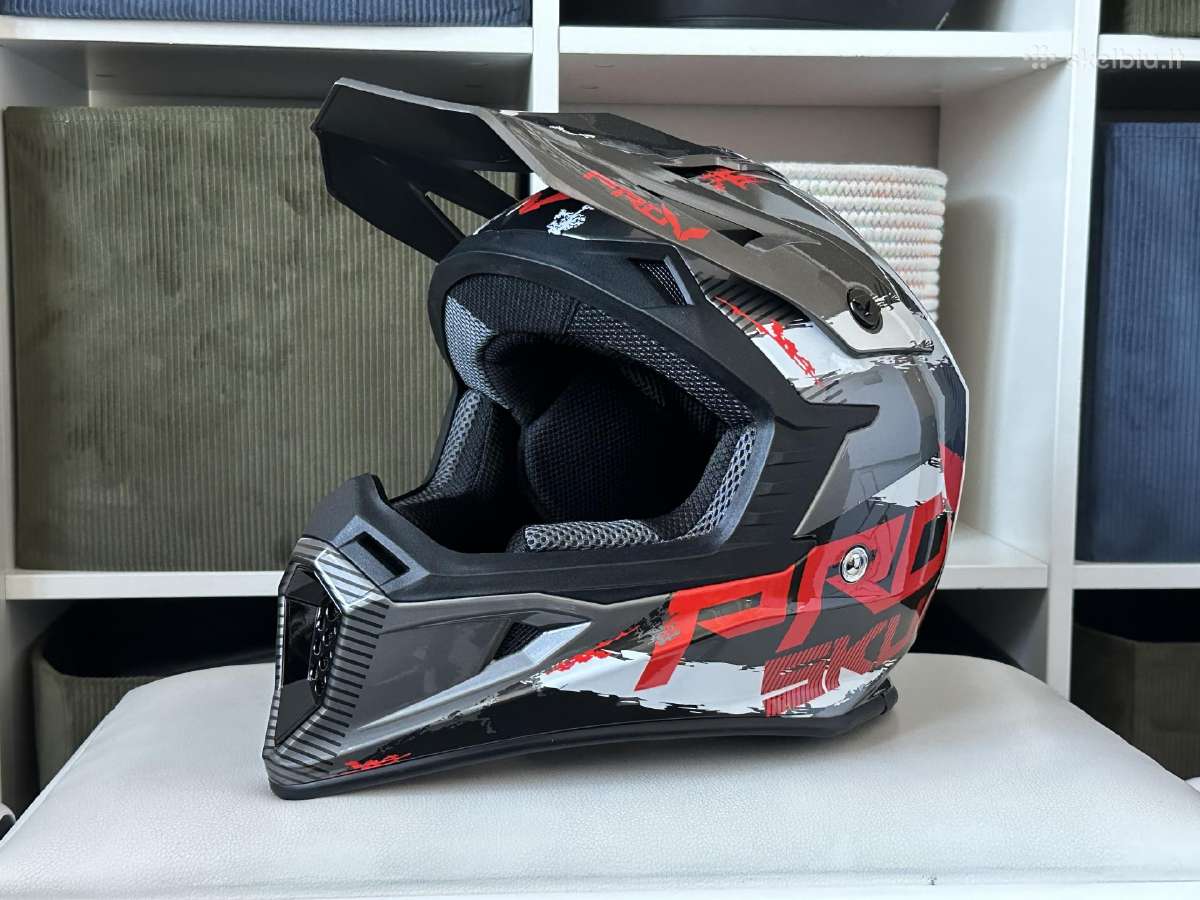 Motociklo šalmas Dexter Pro Skid enduro cross XL