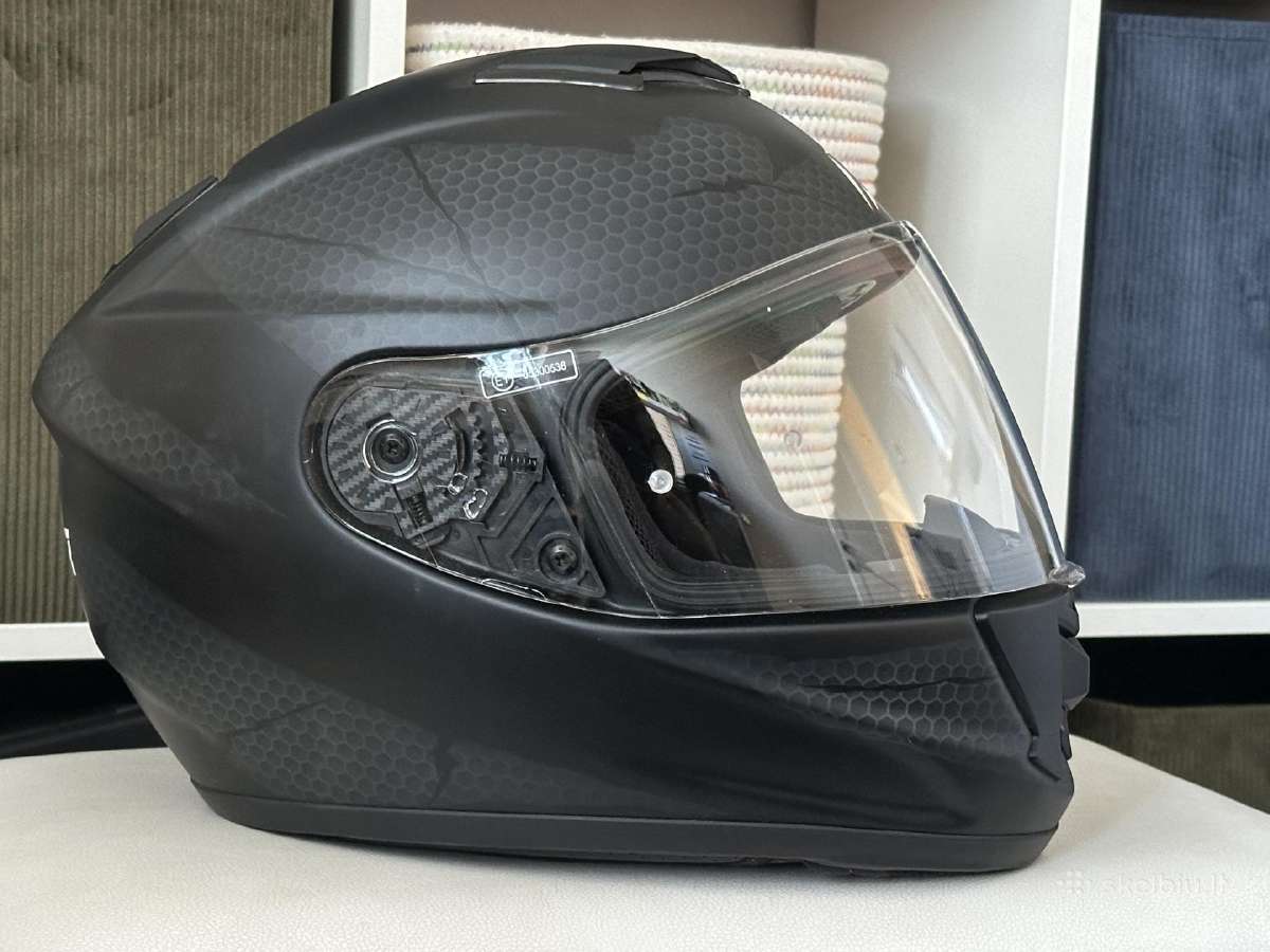 Motociklo šalmas Dexter full face yra L ir dydis - nuotraukos Nr. 2
