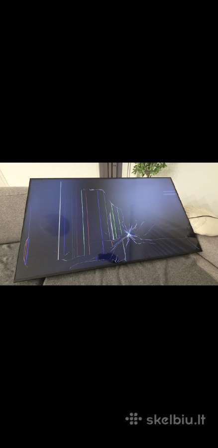 Parduodu LED TV Ue50du7172u, skilęs ekranas