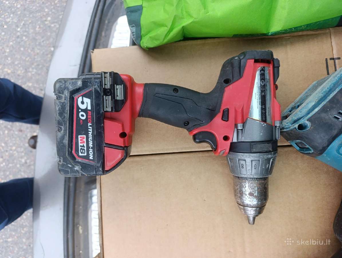 Milwaukee cdd m18 suktukas