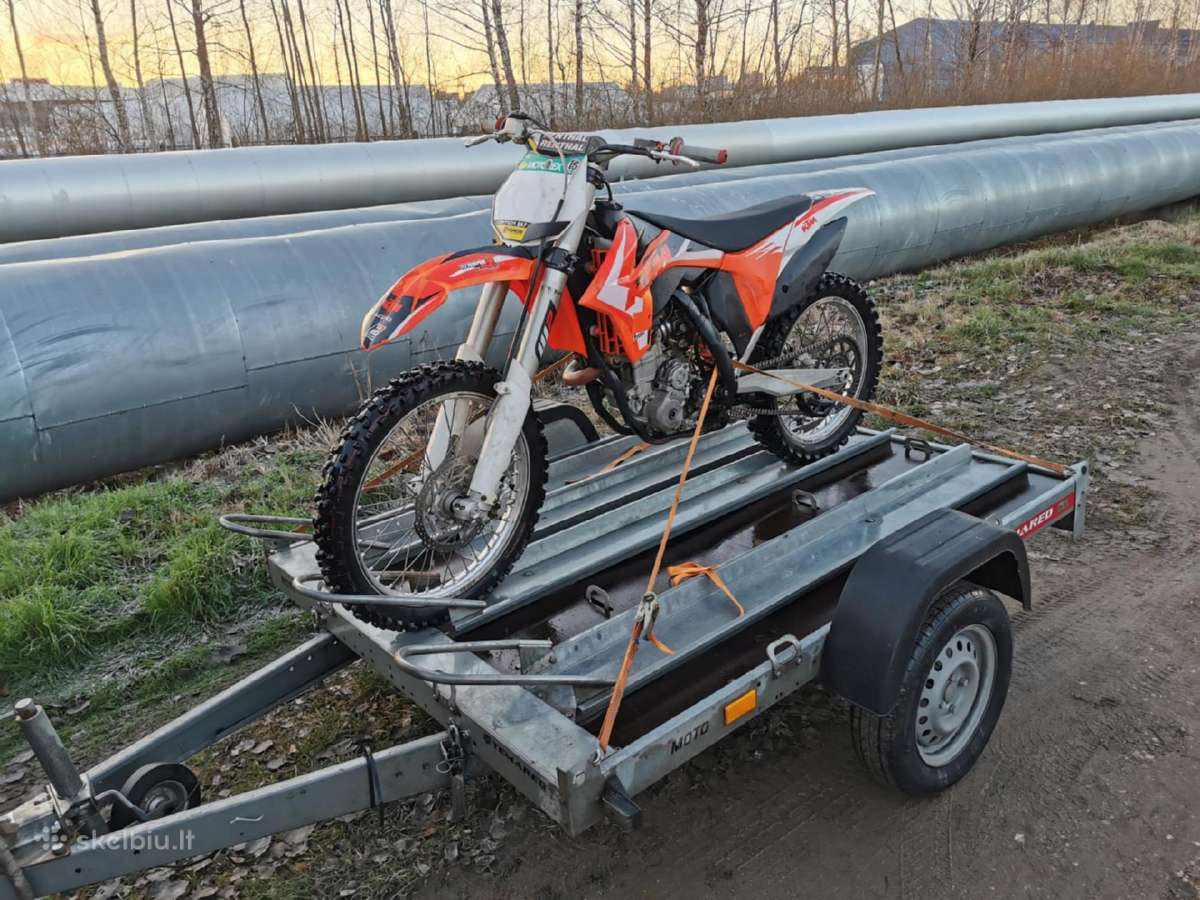 Priekaba motociklui pervežti - nuotraukos Nr. 5