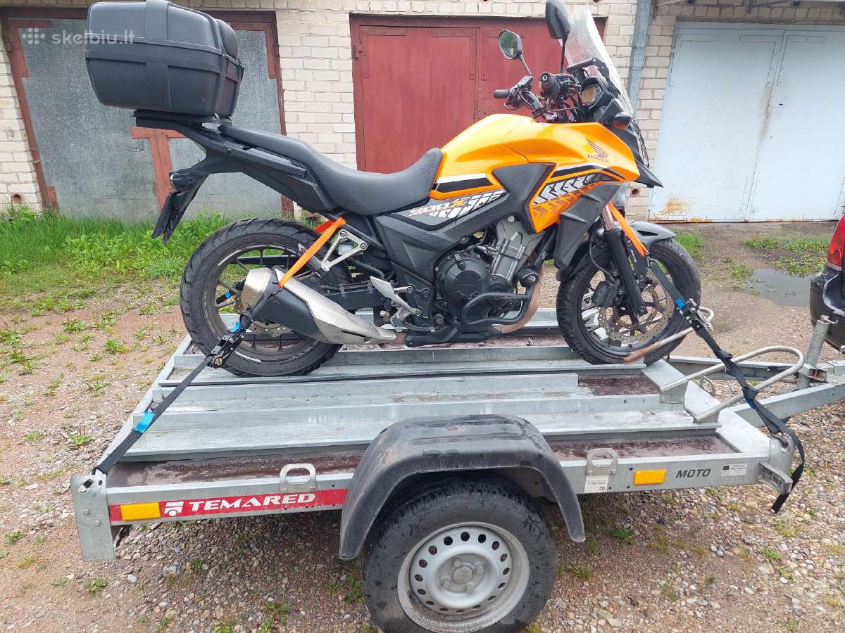 Priekaba motociklui pervežti - nuotraukos Nr. 7